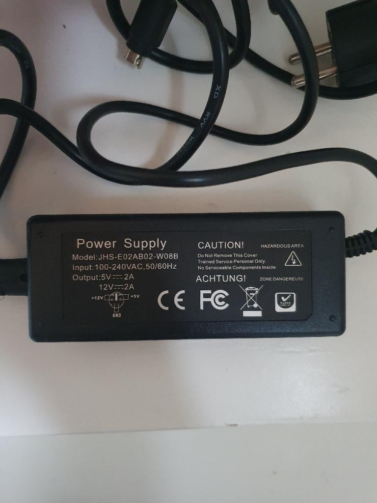 AC adapter JHS-E02AB02-W08A, Ophalen of Verzenden, Gebruikt