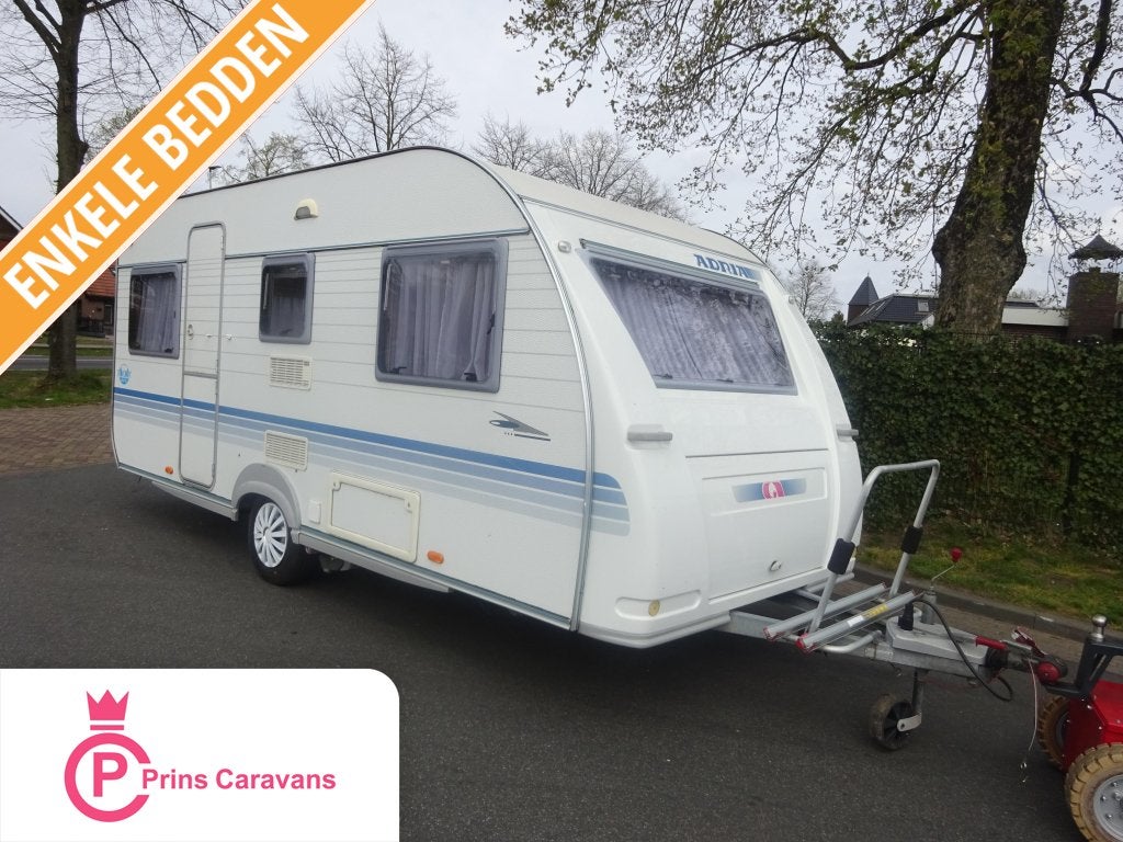 Adria Adora 472 Enkele Bedden + Mover, Overige typen, Rondzit, Bedrijf, Schokbreker