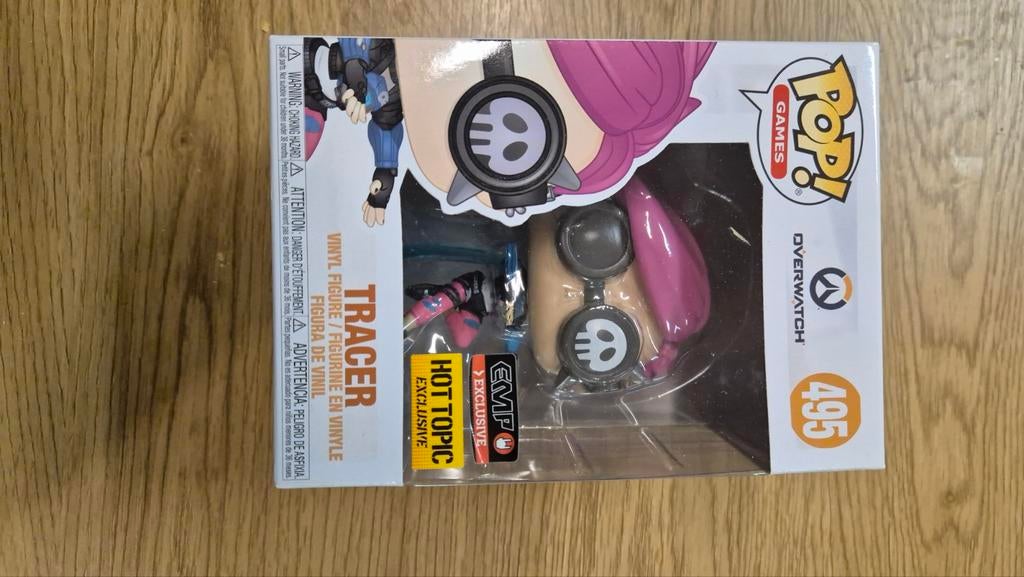 Funko Pop! Overwatch Tracer (Hot Topic Exclusive) #495, Ophalen of Verzenden, Nieuw