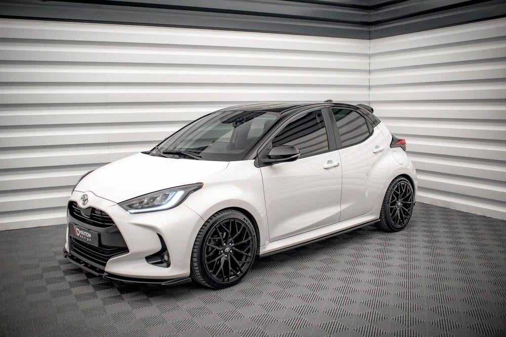 Voorlip spoiler sideskirt achterlip diffuser - Yaris 19+