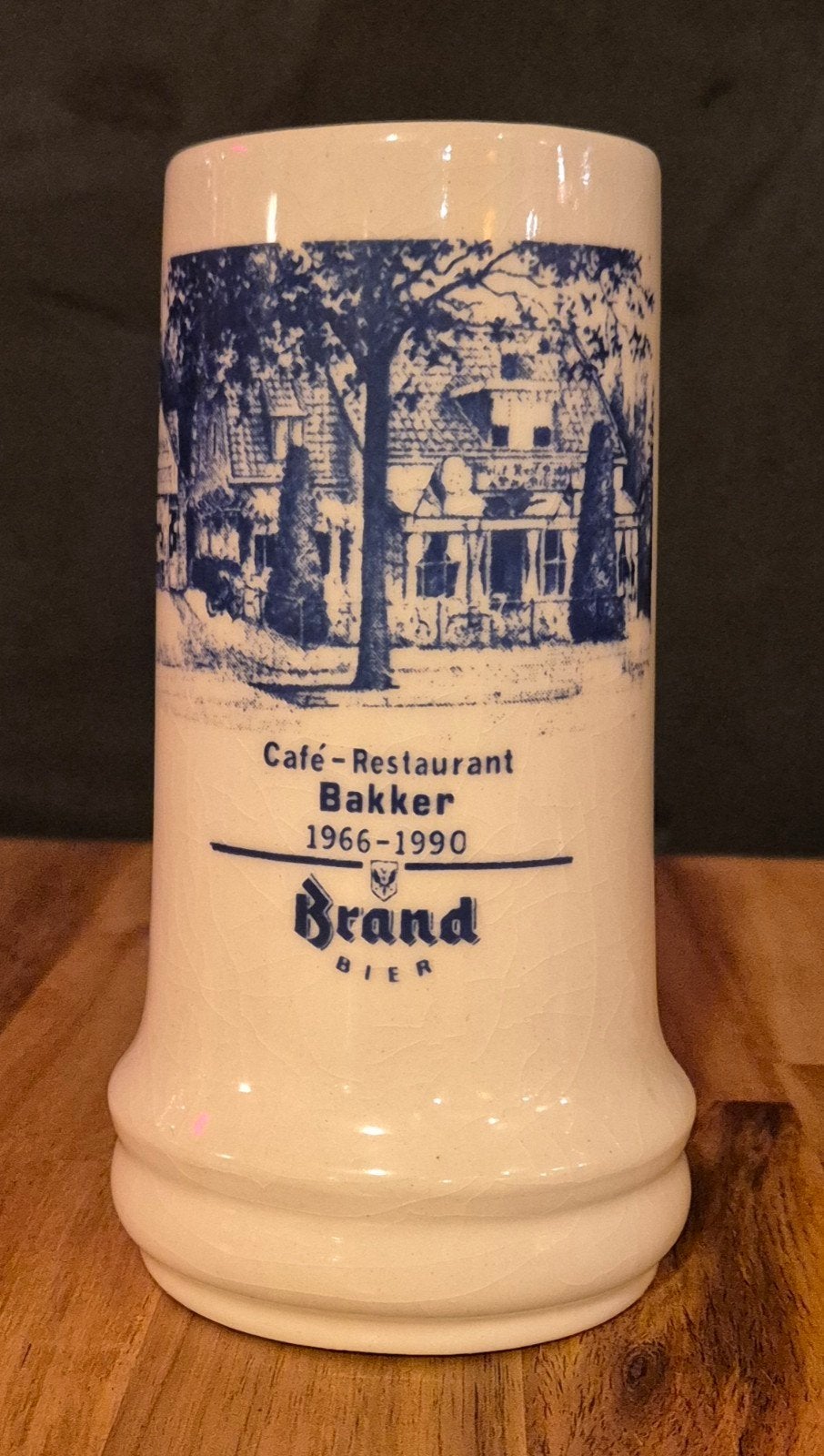 Brand bierpul - Café-Restaurant Bakker 1966-1990., Ophalen of Verzenden