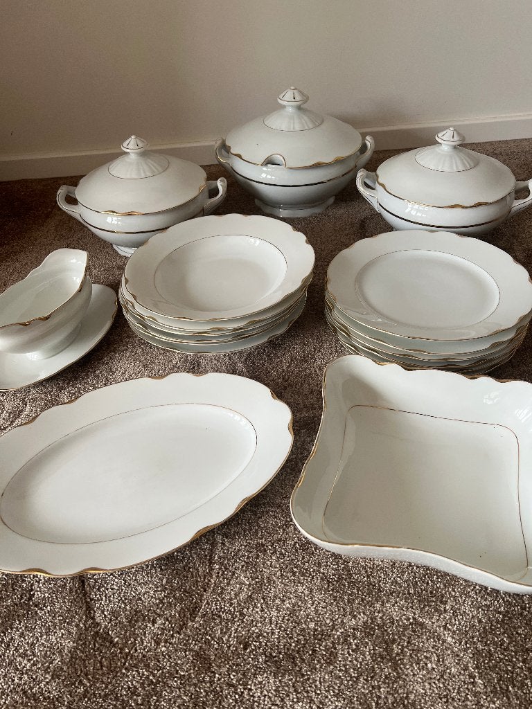 Antiek Dinerservies (Königszelt & Tirschenreuth, ca 1920), Antiek en Kunst, Ophalen