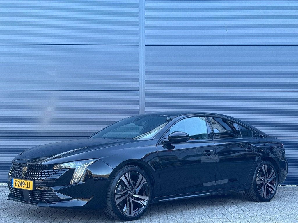 Peugeot 508 1.6 HYbrid 180pk e-EAT8 GT I Schuifdak | Focal a, Auto's, Peugeot, Gebruikt, 4 cilinders, 150 pk, Zwart
