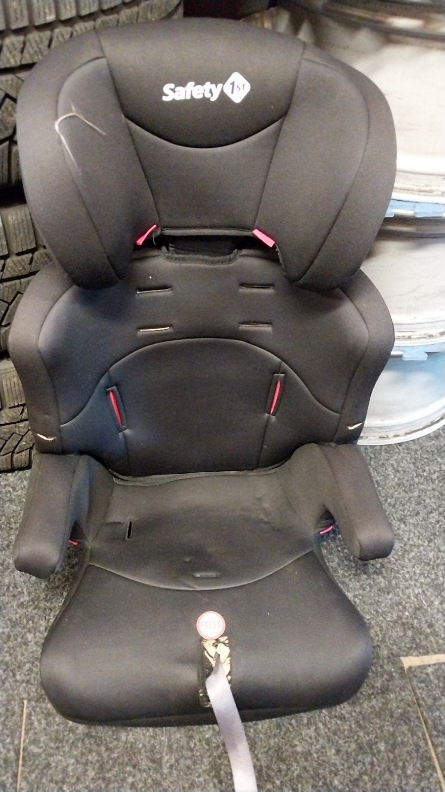 autostoel safety first, 15 t/m 36 kg, Ophalen, Overige merken, Gebruikt