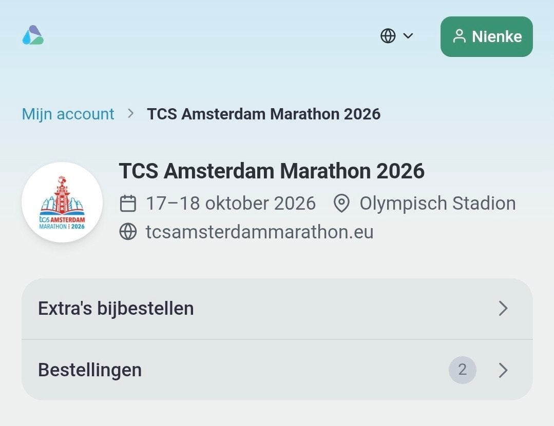 Startbewijs TCS halve marathon Amsterdam 18 oktober 2026, Tickets en Kaartjes, Eén persoon