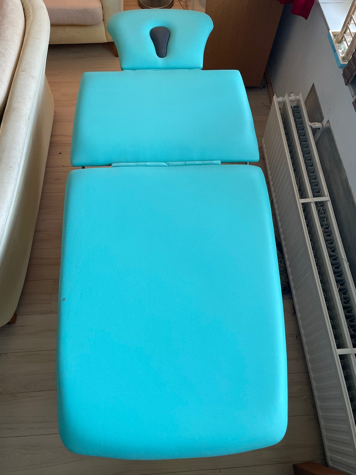 Gymna trioflex massagetafel, Sport en Fitness, Ophalen, Zo goed als nieuw, Massagetafel