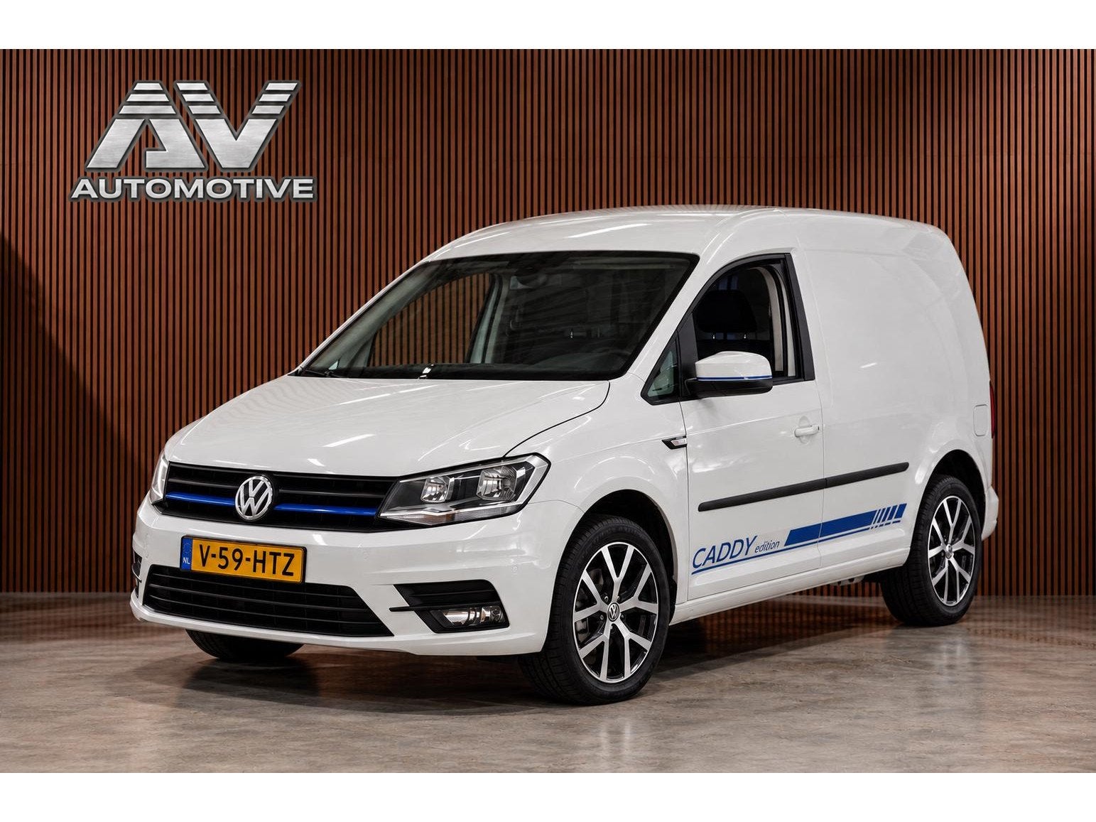 Volkswagen Caddy 1.0 TSI Highline | CarPlay | Navigatie | MF, Voorwielaandrijving, Stof, Volkswagen, Wit