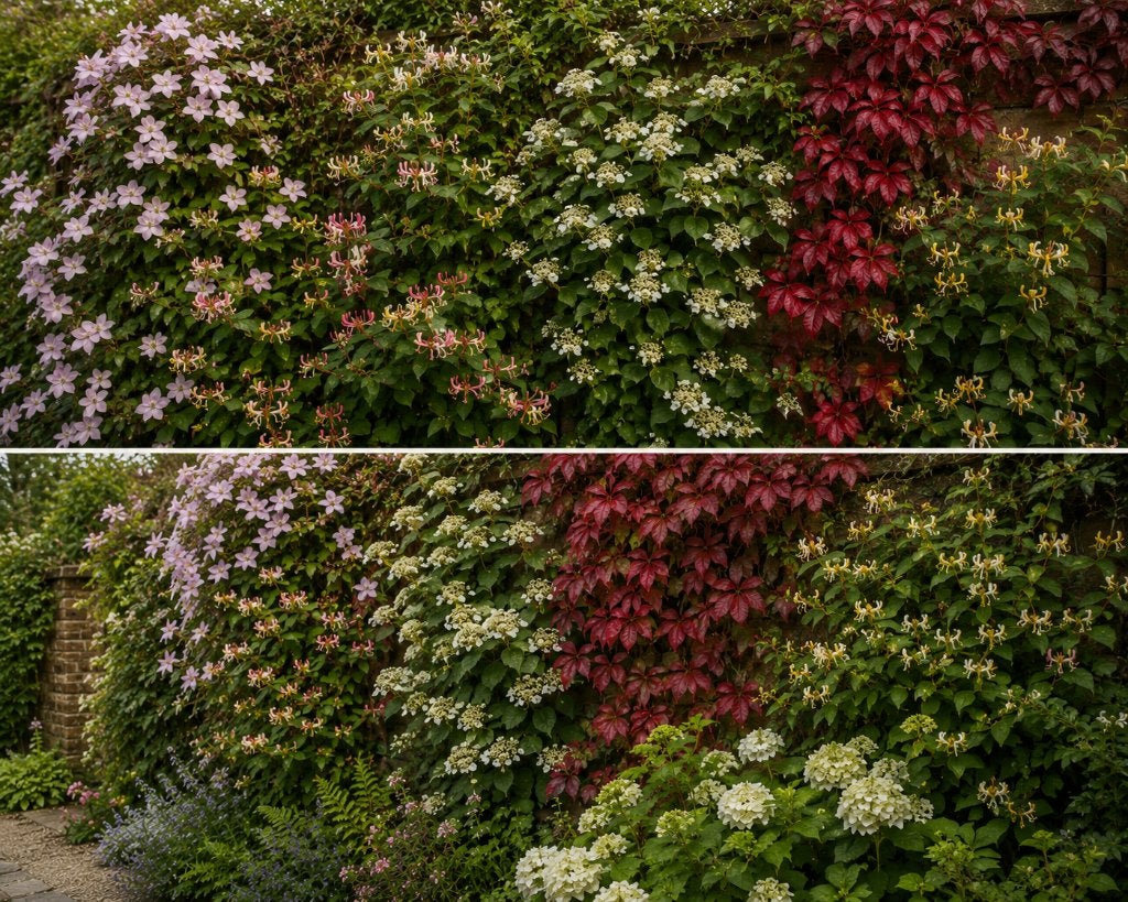 Klimplanten Pakket Schaduw: 35 bloeiende  soorten, Vaste plant, Ophalen of Verzenden, Halfschaduw, Klimplanten