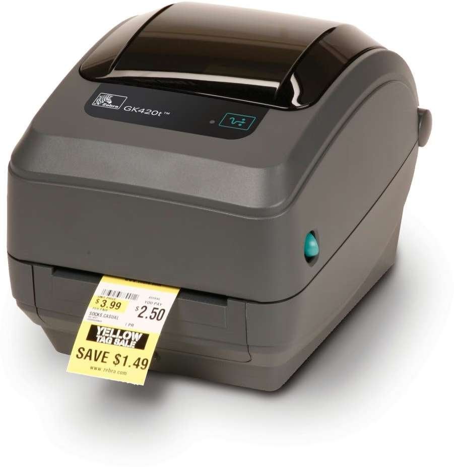 Zebra Labelprinter GK420t LAN (Ethernet) USB, Computers en Software, Labelprinters, Ophalen of Verzenden, Gebruikt, Etiket, Zebra