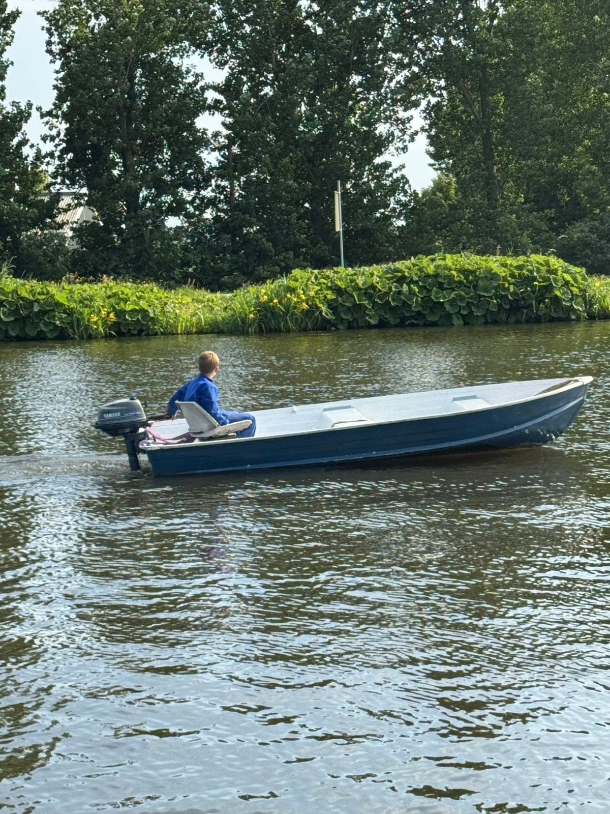 Quicksilver 4.10 met Yamaha 4 pk - NU 1000 COMPLEET!, Watersport en Boten, Gebruikt, 4 m, Buitenboordmotor, 5 pk