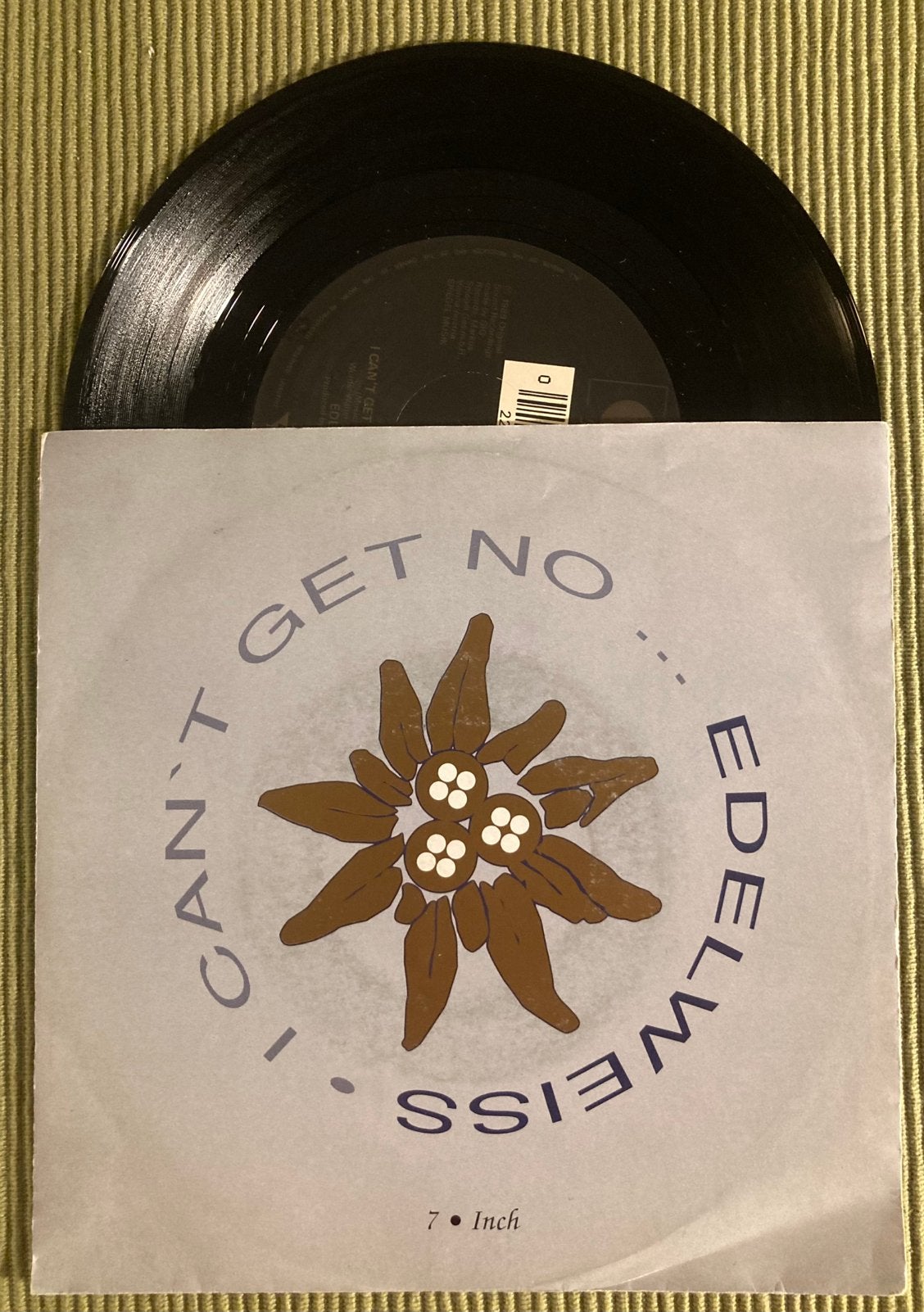 Vinyl single Edelweiss - I can’t get no . . ., Gebruikt, 7 inch, Ophalen of Verzenden, Dance en House