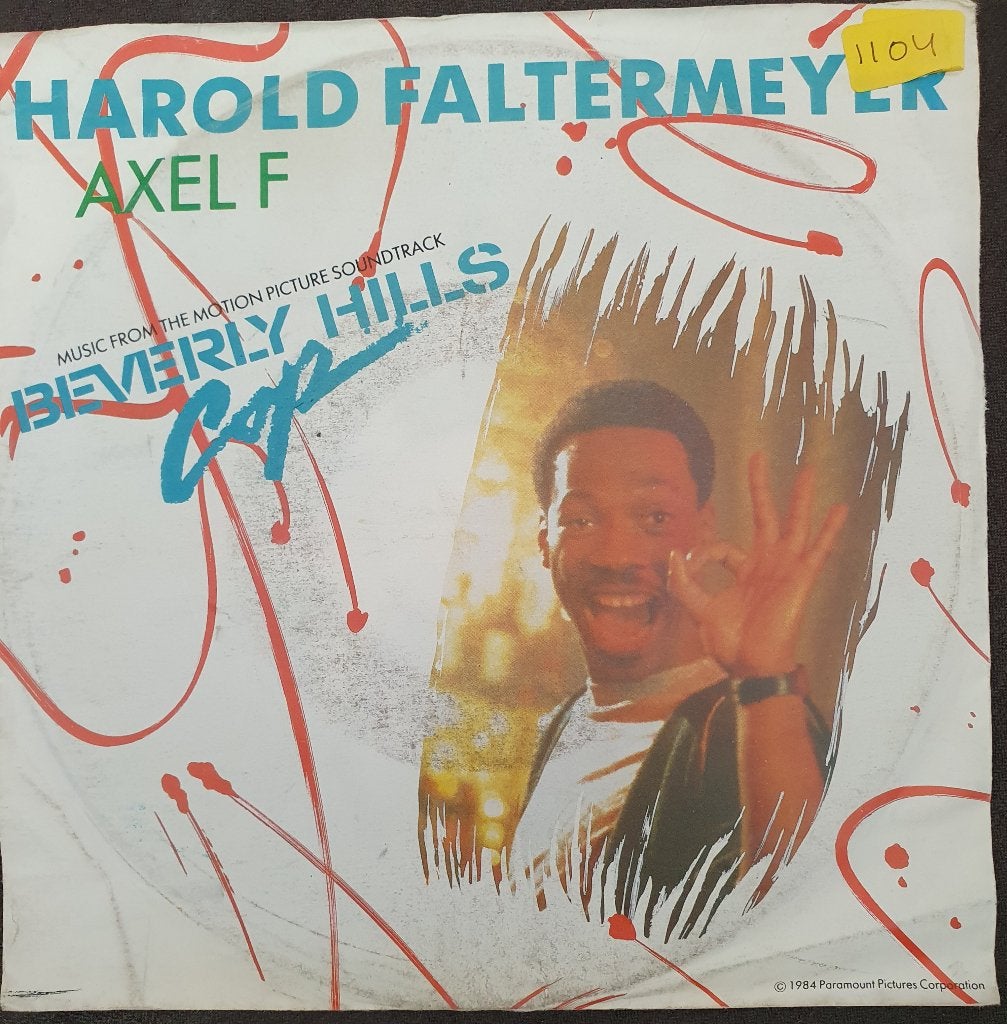 Harold Faltermeyer - Axel F, Gebruikt, 7 inch, Pop, Fotohoes