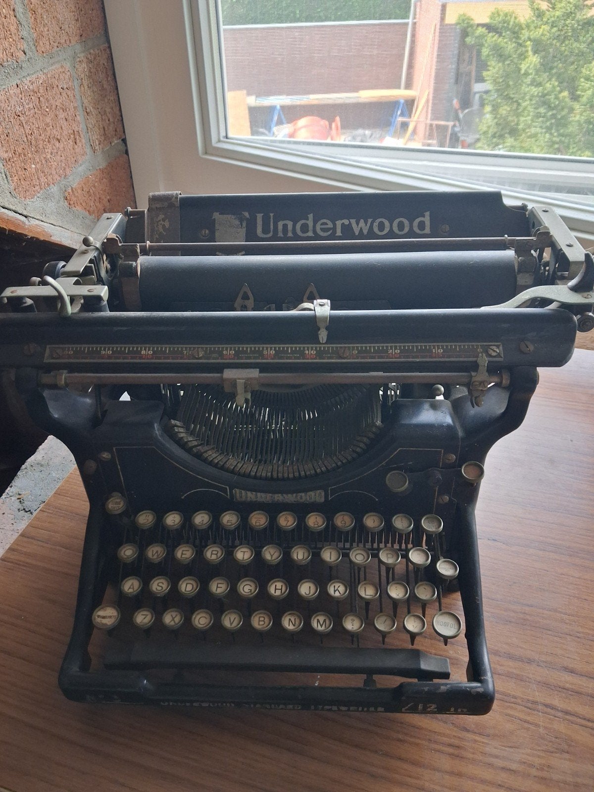 Underwood typemachine, Ophalen of Verzenden, Gebruikt