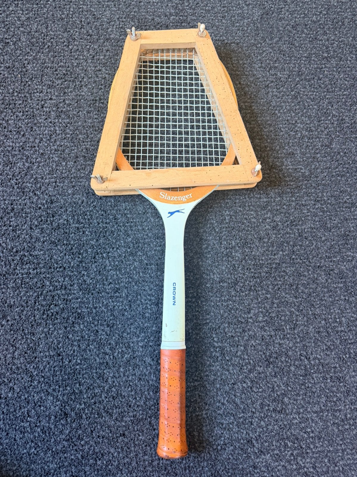 Vintage Slazenger tennis racket, Ophalen of Verzenden, Zo goed als nieuw, Racket, Overige merken