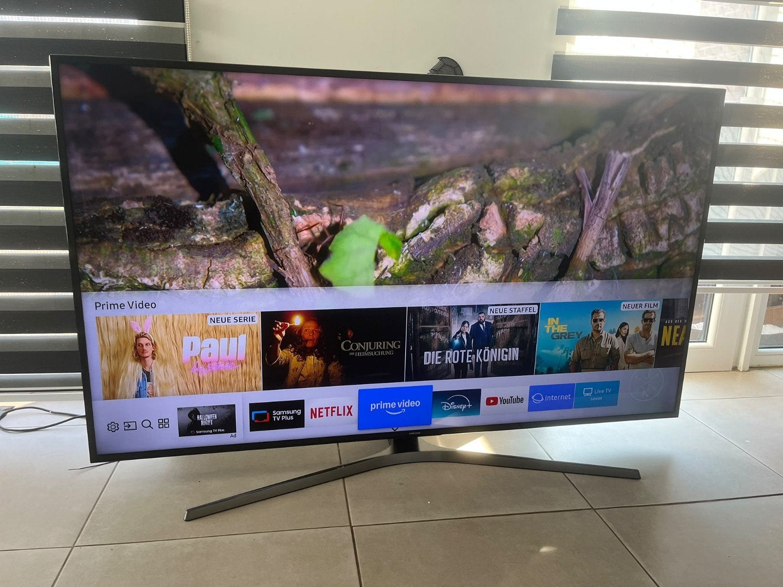 Groot Samsung 75 inch Smart-tv, Ophalen of Verzenden, Zo goed als nieuw