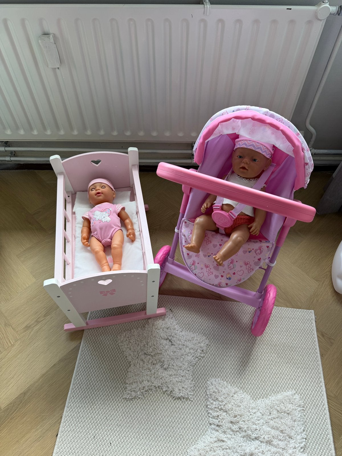 Leuk Baby born set, Ophalen, Gebruikt, Babypop