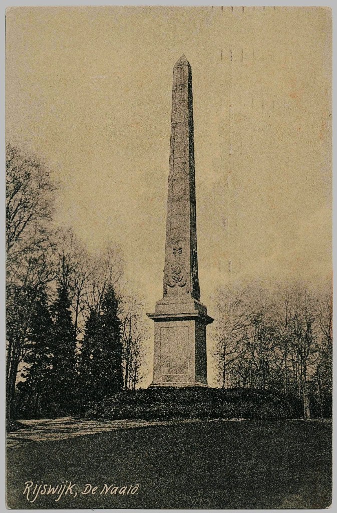 Rijswijk(ZH) 37, De Naald, verstuurd 1906, richtprijs 3,50, Verzenden, Voor 1920, Gelopen, Zuid-Holland