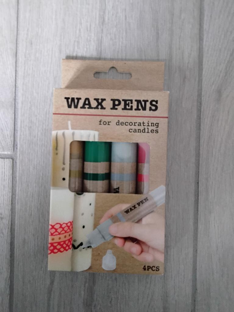 Wax Pens voor kaarsdecoratie - 4 stuks, Ophalen of Verzenden, Nieuw