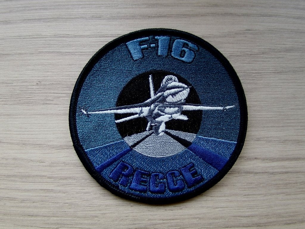 Patch RNLAF 306 Squadron F-16 Recce, Verzenden, Luchtmacht, Nederland, Embleem of Badge