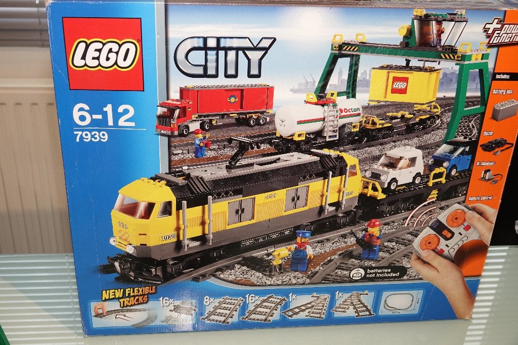 Lego City Trein 7939 Cargo Train 100% gegarandeerd compleet, Overige thema's, Lego, Ophalen of Verzenden, Zo goed als nieuw