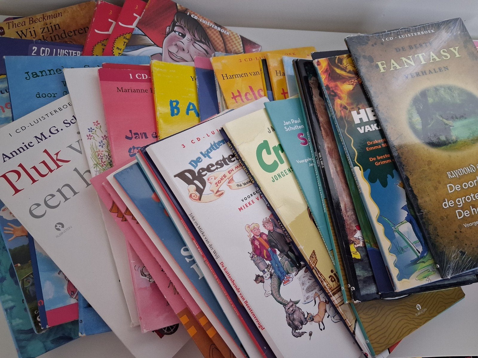Ca 60 Luisterboeken oa. Paul van Loon en Annie M.G.Schmidt, Ophalen of Verzenden, Diverse auteurs, Cd, Kind