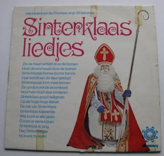 Sinterklaas liedjes etc., Ophalen of Verzenden, Zo goed als nieuw, 12 inch