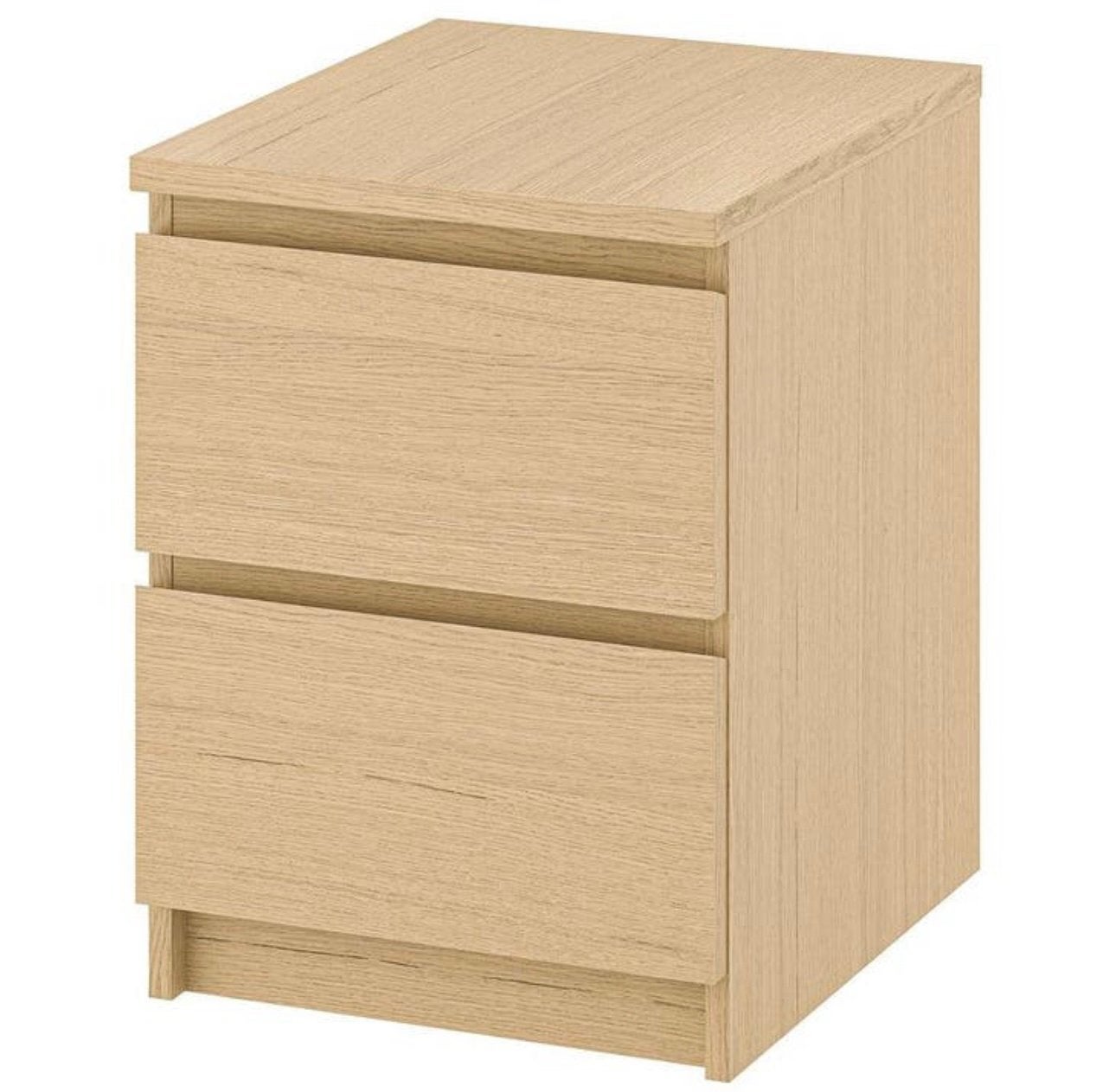 IKEA MALM Chest of drawers with 2 drawers, super clean, Ophalen, 50 tot 100 cm, Zo goed als nieuw, Minder dan 100 cm