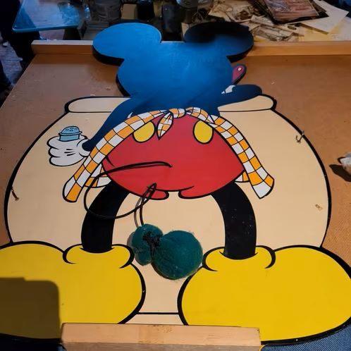 Mickey Mouse schrijfbord, Verzamelen, Disney, Ophalen of Verzenden, Mickey Mouse, Zo goed als nieuw, Beeldje of Figuurtje