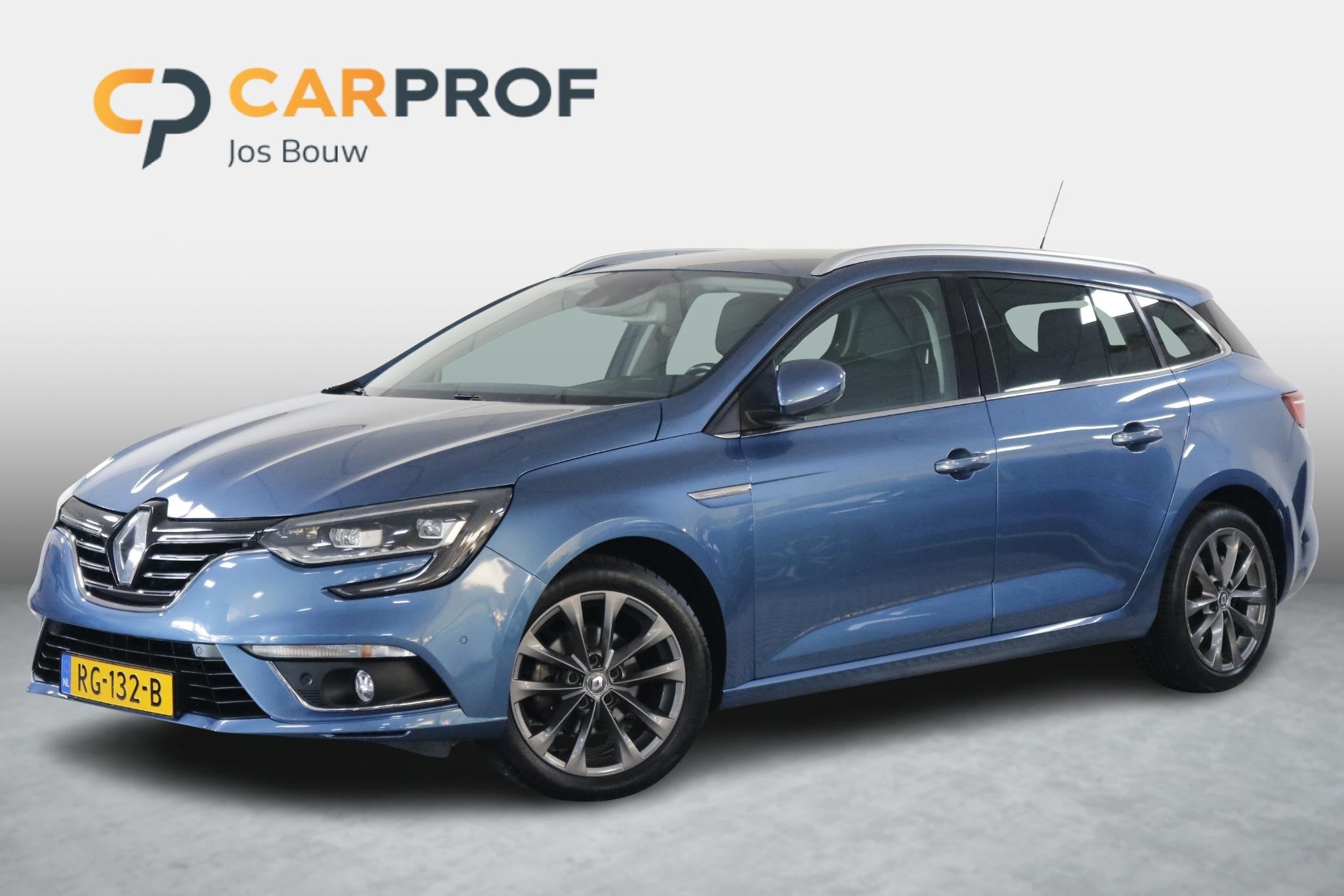 Renault Mégane Estate 1.2 TCe Série Signature Exclusiv Cli, Voorwielaandrijving, Gebruikt, 4 cilinders, Blauw