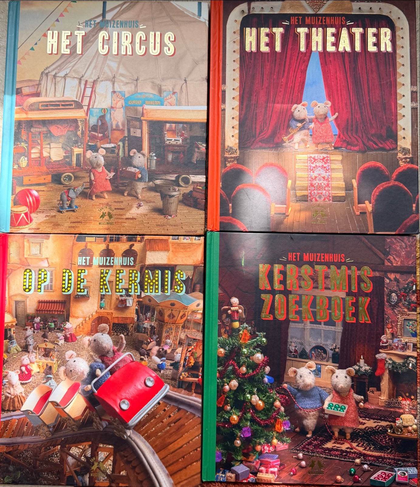 Het Muizenhuis boeken - 4-delige set, Boeken, Ophalen of Verzenden, Gelezen, Sprookjes