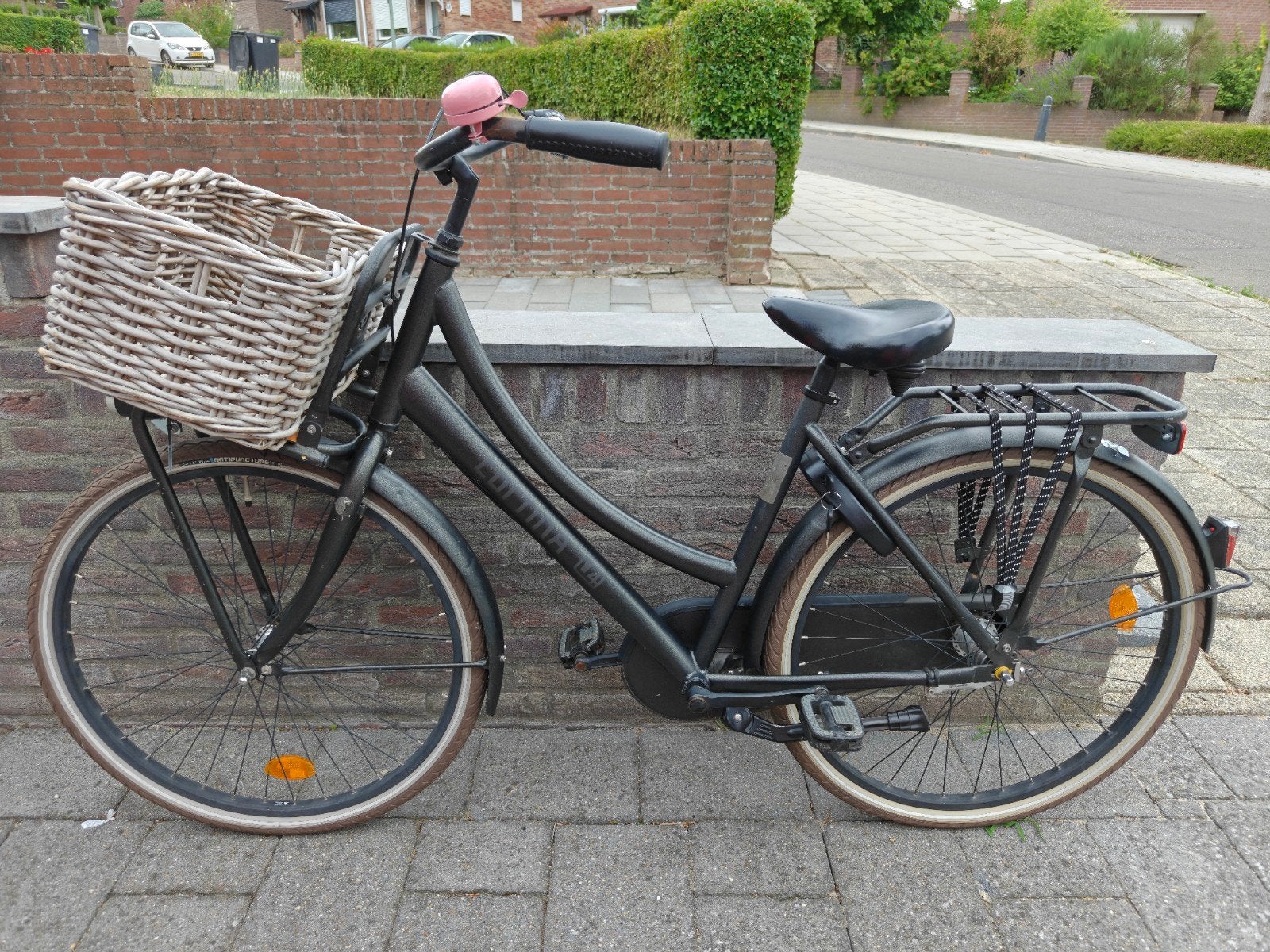 Cortina U4 Meisjesfiets 26 inch met 3 versnellingen, Terugtraprem, Gebruikt, Cortina U4 transportfiets, Versnellingen