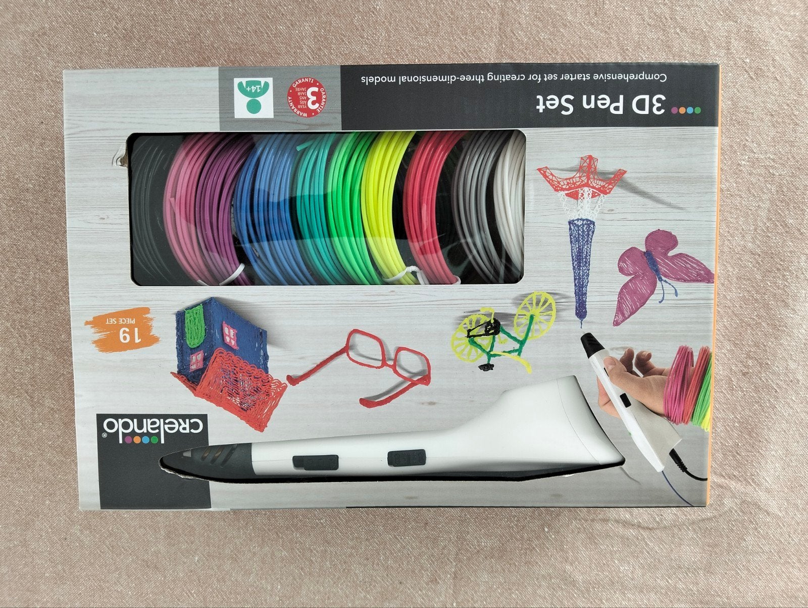 Nieuwe Crelado 3D Pen Set - Creatief Knutselen, Nieuw, Meerkleurig, Ophalen of Verzenden, Educatief