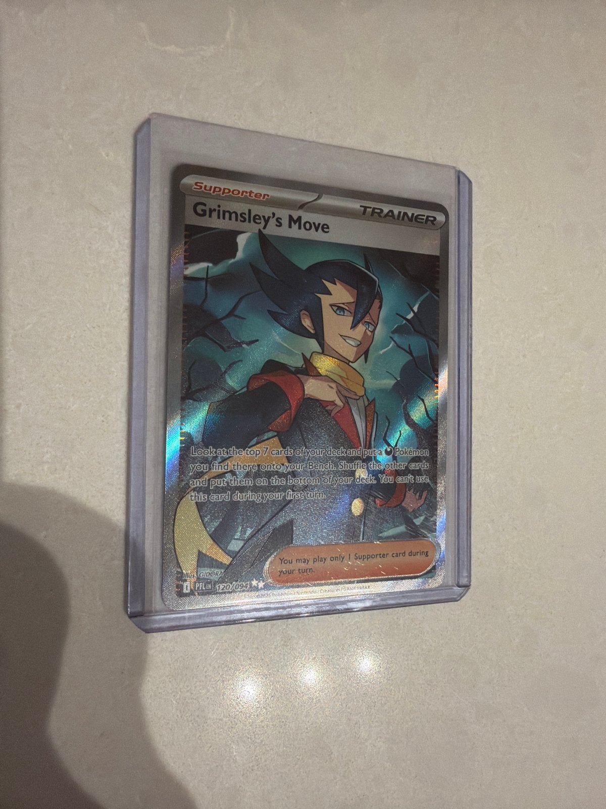 Grimsley's Move 120/094, Ophalen of Verzenden, Nieuw, Losse kaart, Foil