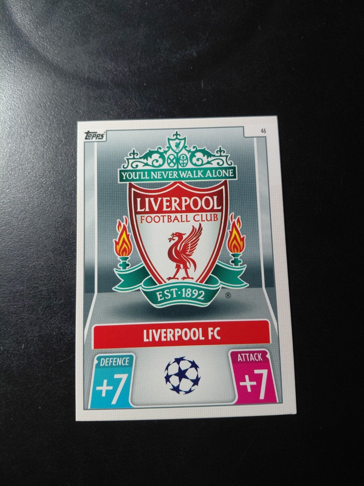 Liverpool logo/badge (topps), Verzamelen, Sportartikelen en Voetbal, Verzenden, Nieuw, Buitenlandse clubs, Poster, Plaatje of Sticker