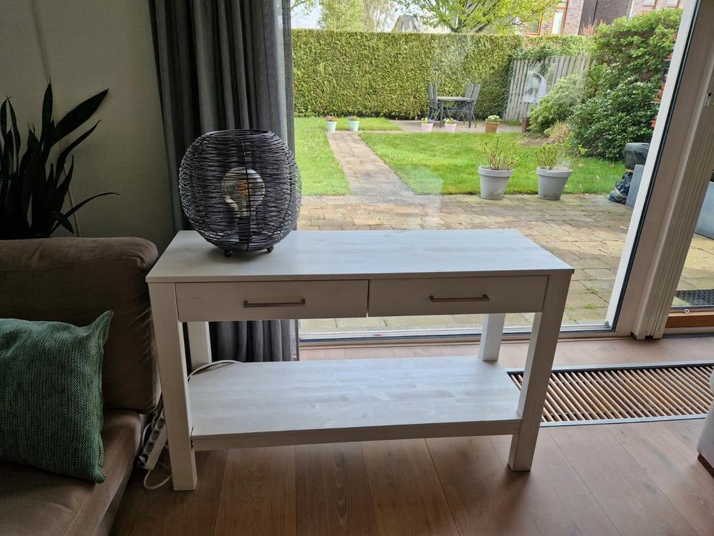 Side table, Ophalen, Gebruikt, 25 tot 50 cm, Rechthoekig