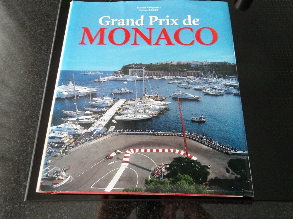 Grand Prix de Monaco Boek - Formule 1 Geschiedenis, Boeken, Algemeen, Ophalen of Verzenden, Zo goed als nieuw, Rainer W. Schlegelmilch, Hartmut Lehbrink