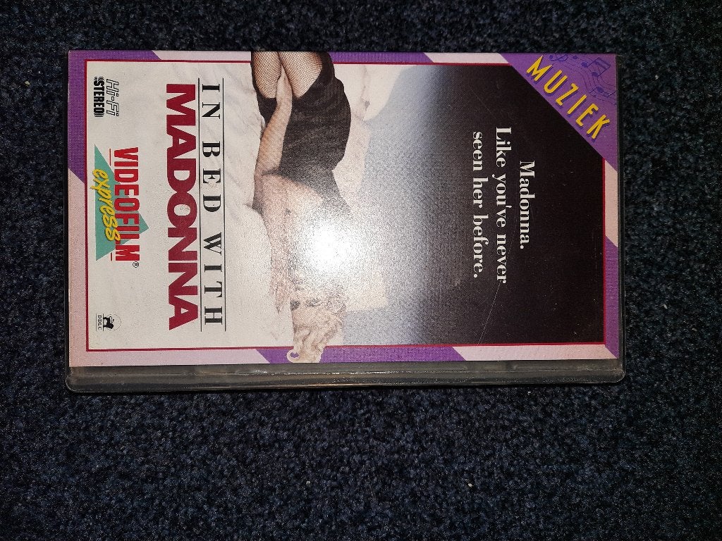 IN BED WITH MADONNA! Leuke Docu/Film Klassieker Op VIDEO!, Verzenden, Alle leeftijden, Overige genres, Zo goed als nieuw