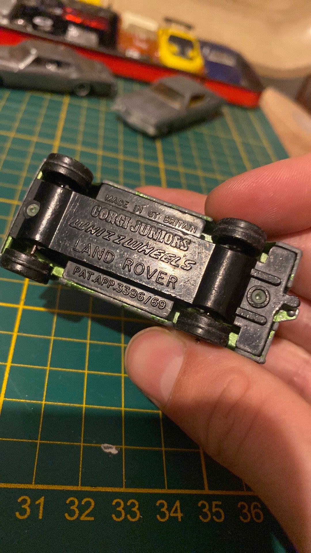 Corgi Juniors Whizzwheels Land Rover, Ophalen of Verzenden, Zo goed als nieuw, Auto