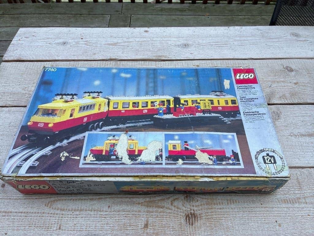 Vintage LEGO dozen leeg Technic, Treinen, Space, Kinderen en Baby's, Ophalen, Gebruikt, Lego, Overige typen