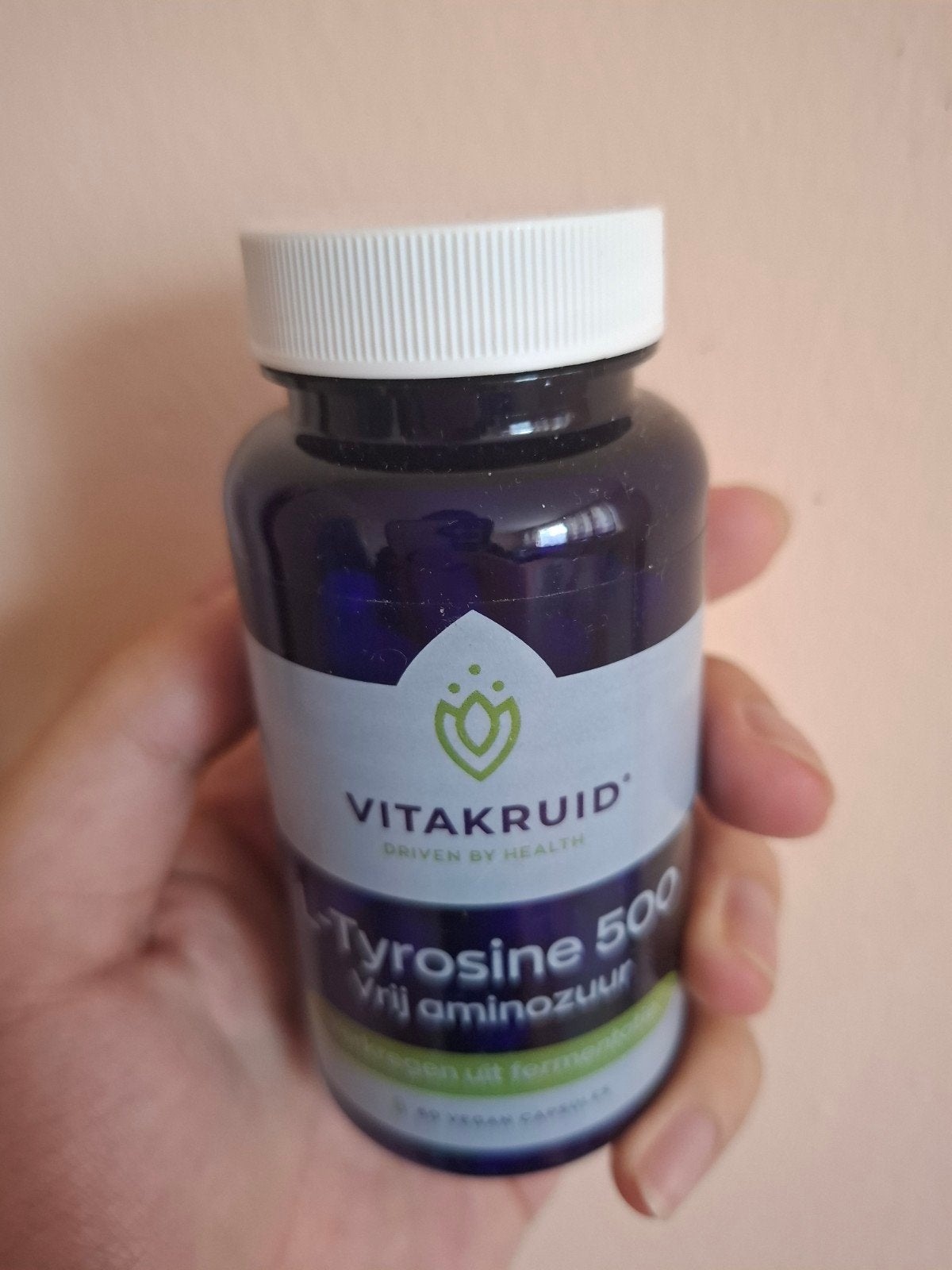 Vitakruid L Tyrosine 500, Ophalen of Verzenden, Zo goed als nieuw, Poeder of Drank