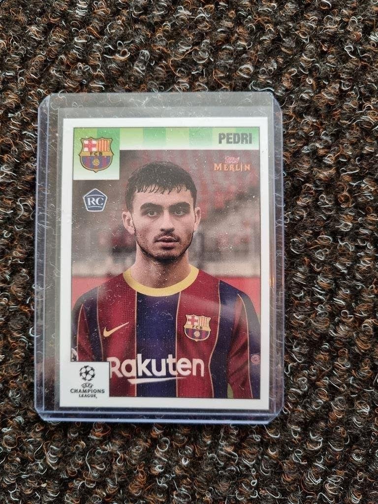 FC Barcelona season 2020/21 Pedri 010 -> Topps Merlin, Ophalen of Verzenden, Nieuw, Buitenlandse clubs, Spelerskaart
