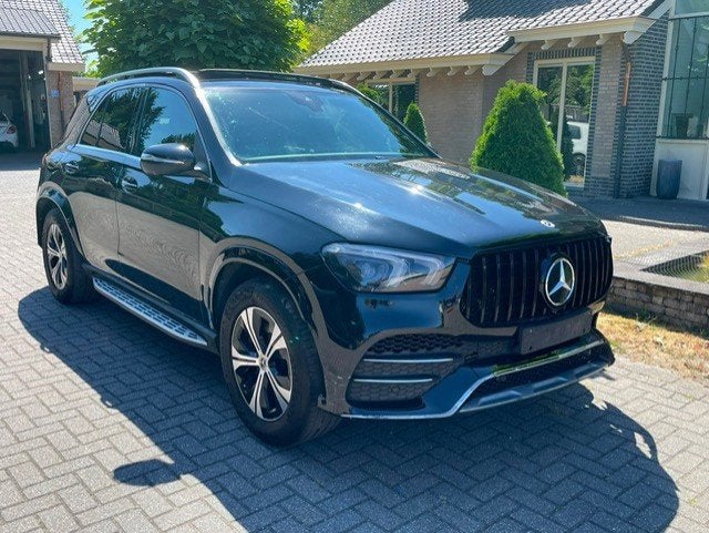 Mercedes-Benz GLE-klasse 350 de 4MATIC AMG LINE PANO LED, Auto diversen, Schadeauto's, Automaat, Zwart, Mercedes-Benz, SUV of Terreinwagen