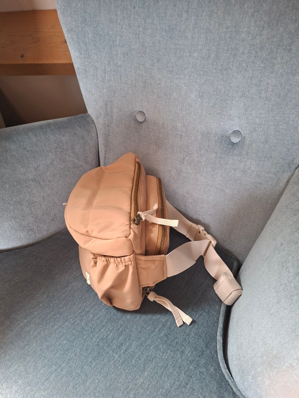 konges sløjd, beige luiertas fannypack, Verzorgingstas, Overige merken, Nieuw, Ophalen of Verzenden