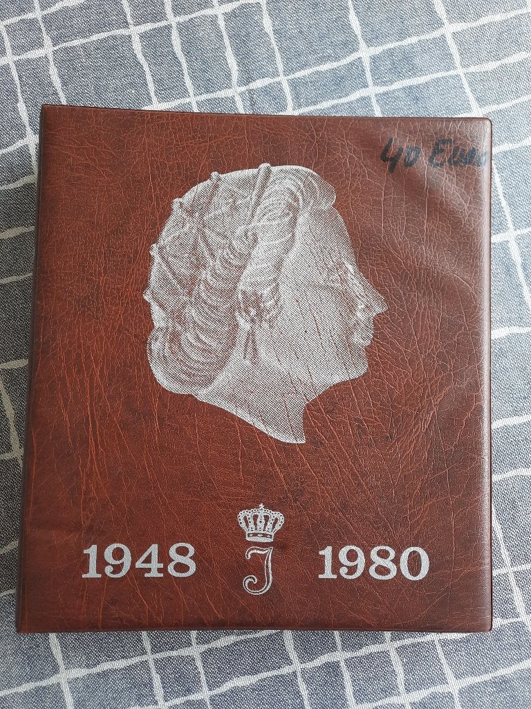 Munten. Juliana 1948-1980 in map, Ophalen of Verzenden, Koningin Juliana