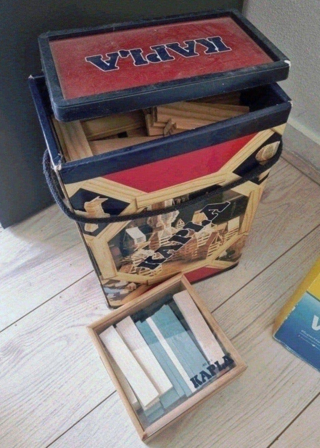 kapla, Ophalen, Zo goed als nieuw