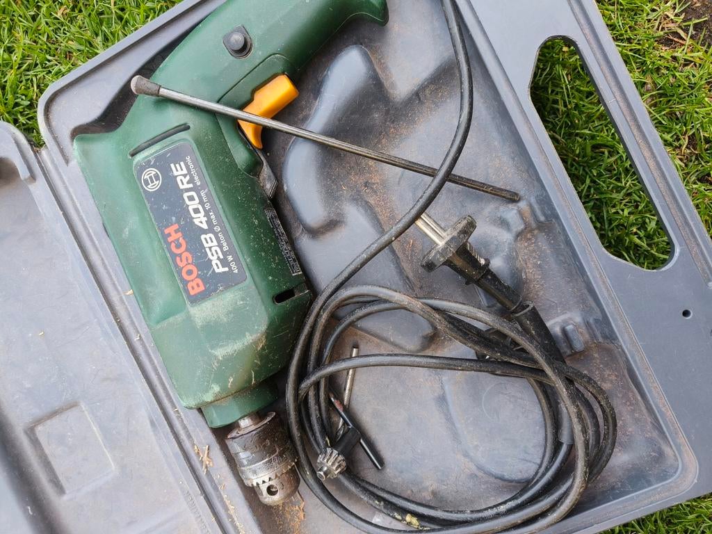 Bosch PSB 400 RE Klopboormachine, Doe-het-zelf en Verbouw, Gereedschap | Boormachines, Boormachine, Gebruikt, Ophalen of Verzenden