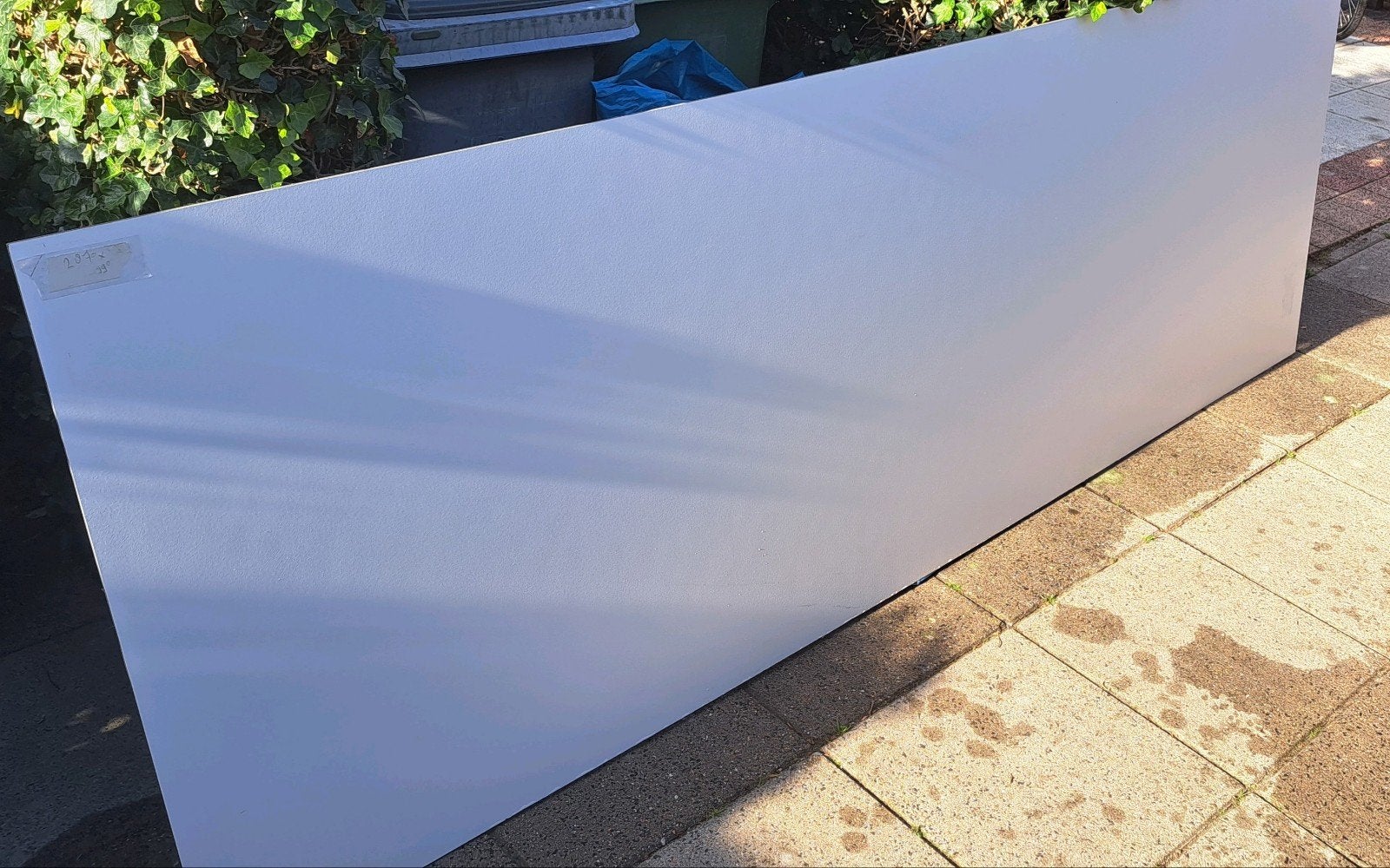 Trespa Standard plaat 2870x99x6 mm RAL 9010, Ophalen, Zo goed als nieuw, HPL, Minder dan 20 mm