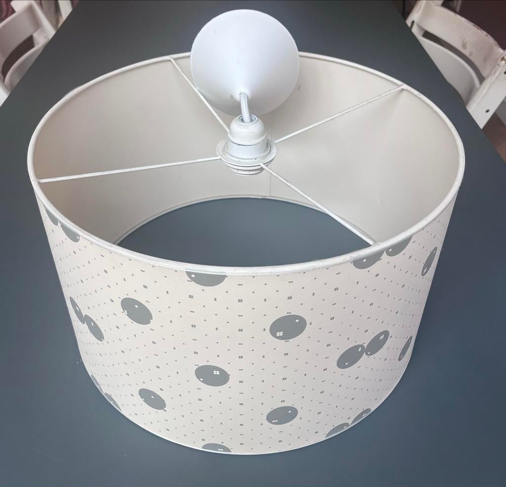 Lampenkap 40 cm diameter, Huis en Inrichting, Lampen | Lampenkappen, Ophalen, Gebruikt, 25 tot 50 cm, Wit