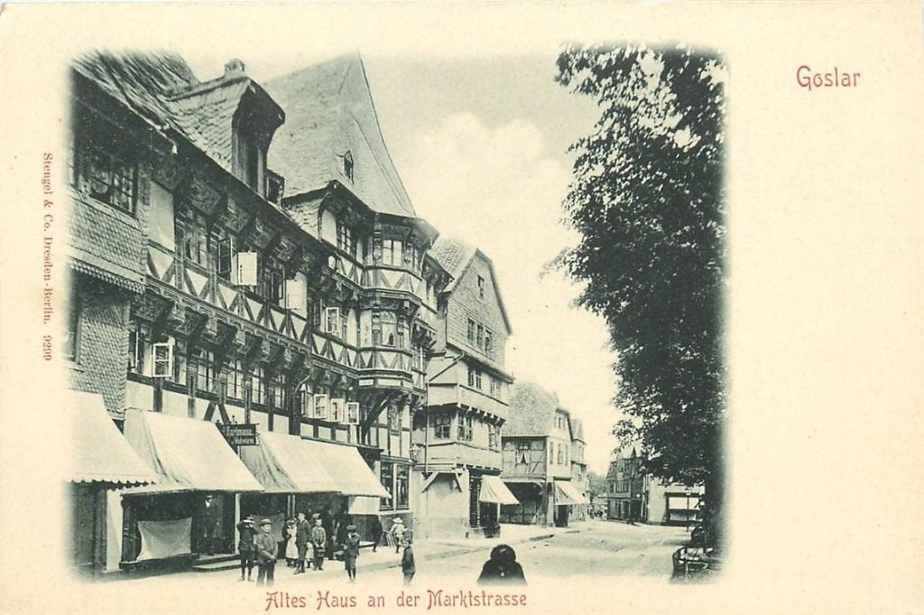 379-153-013 Goslar Marktstrasse, Verzenden, Voor 1920, Duitsland