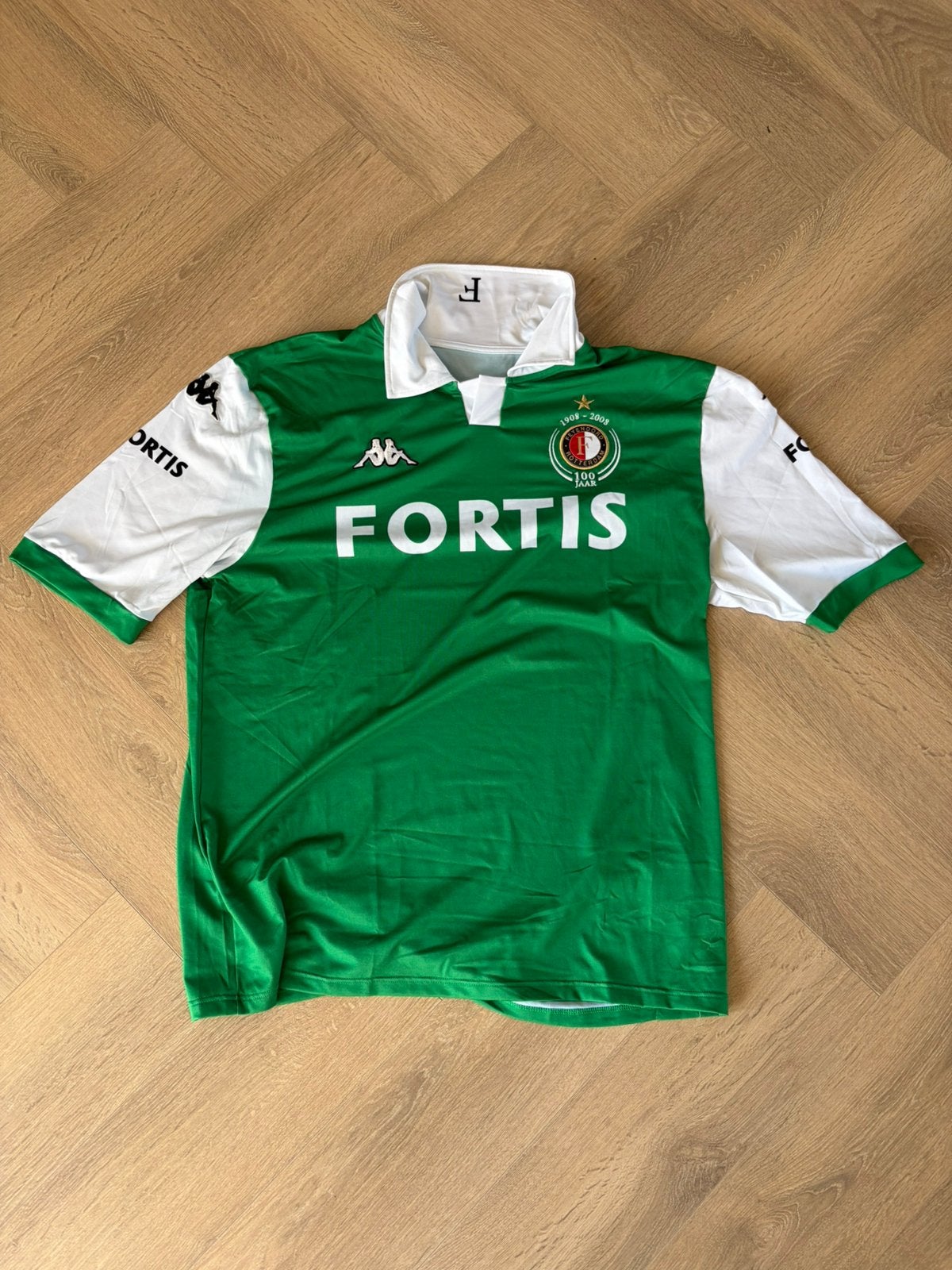 Feyenoord shirt 100 jarig bestaan fortis kappa NIEUW, Sport en Fitness, Voetbal, Nieuw, Shirt, Groter dan maat XL, Ophalen of Verzenden